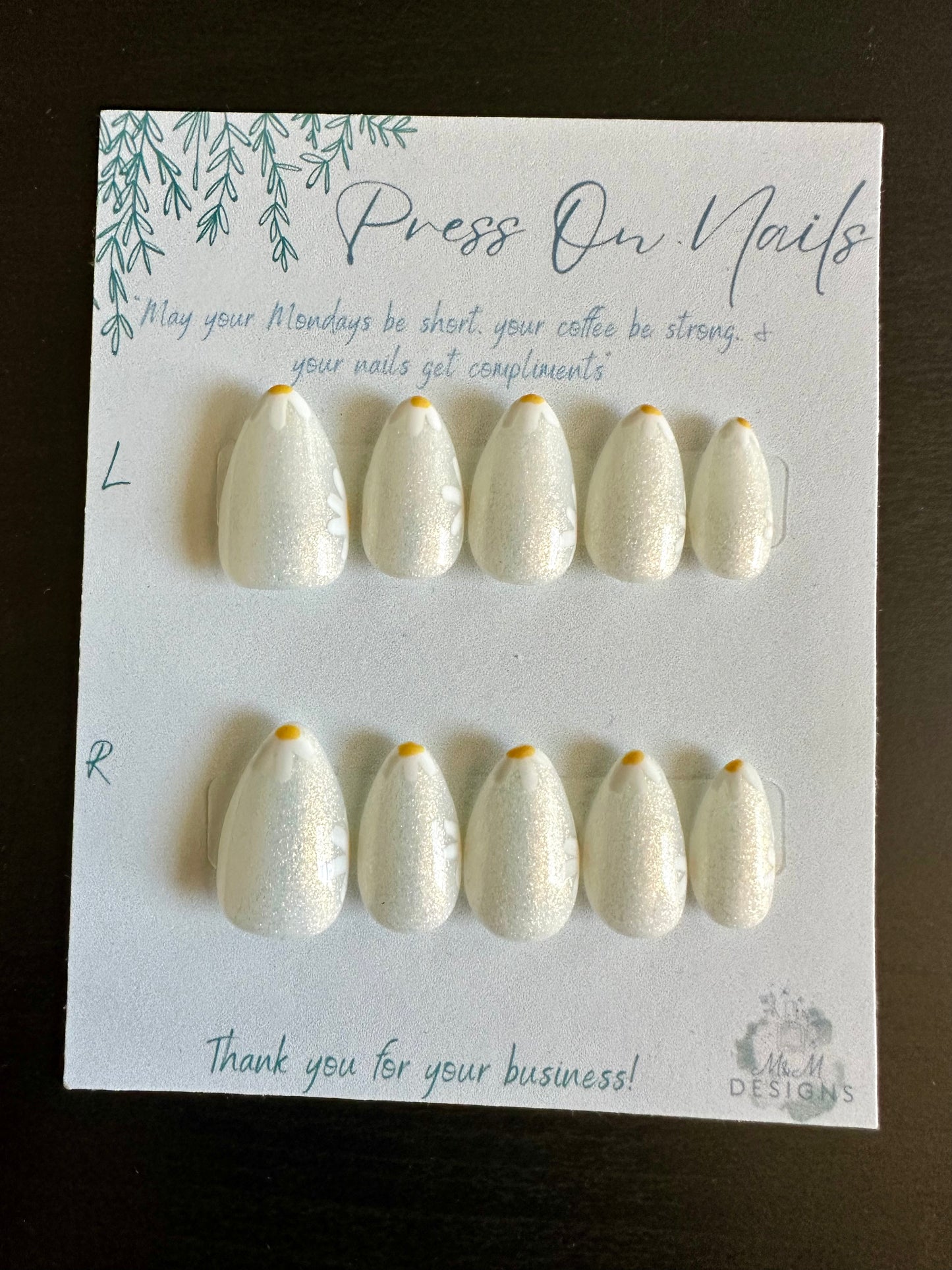 Sunflower Nails