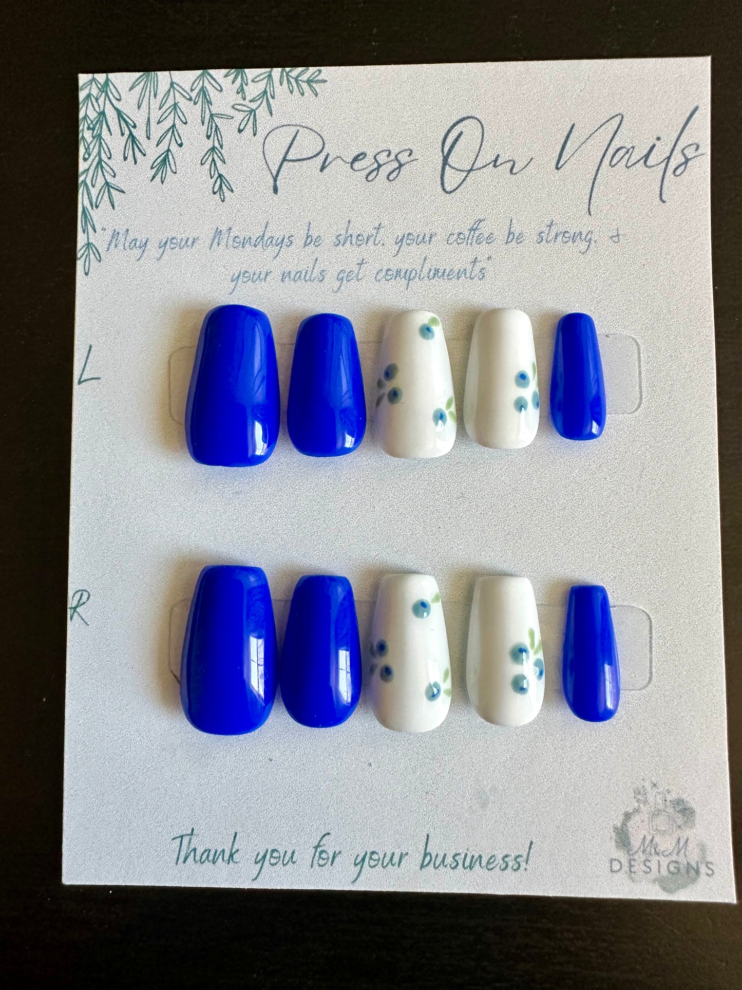Blueberry Nails