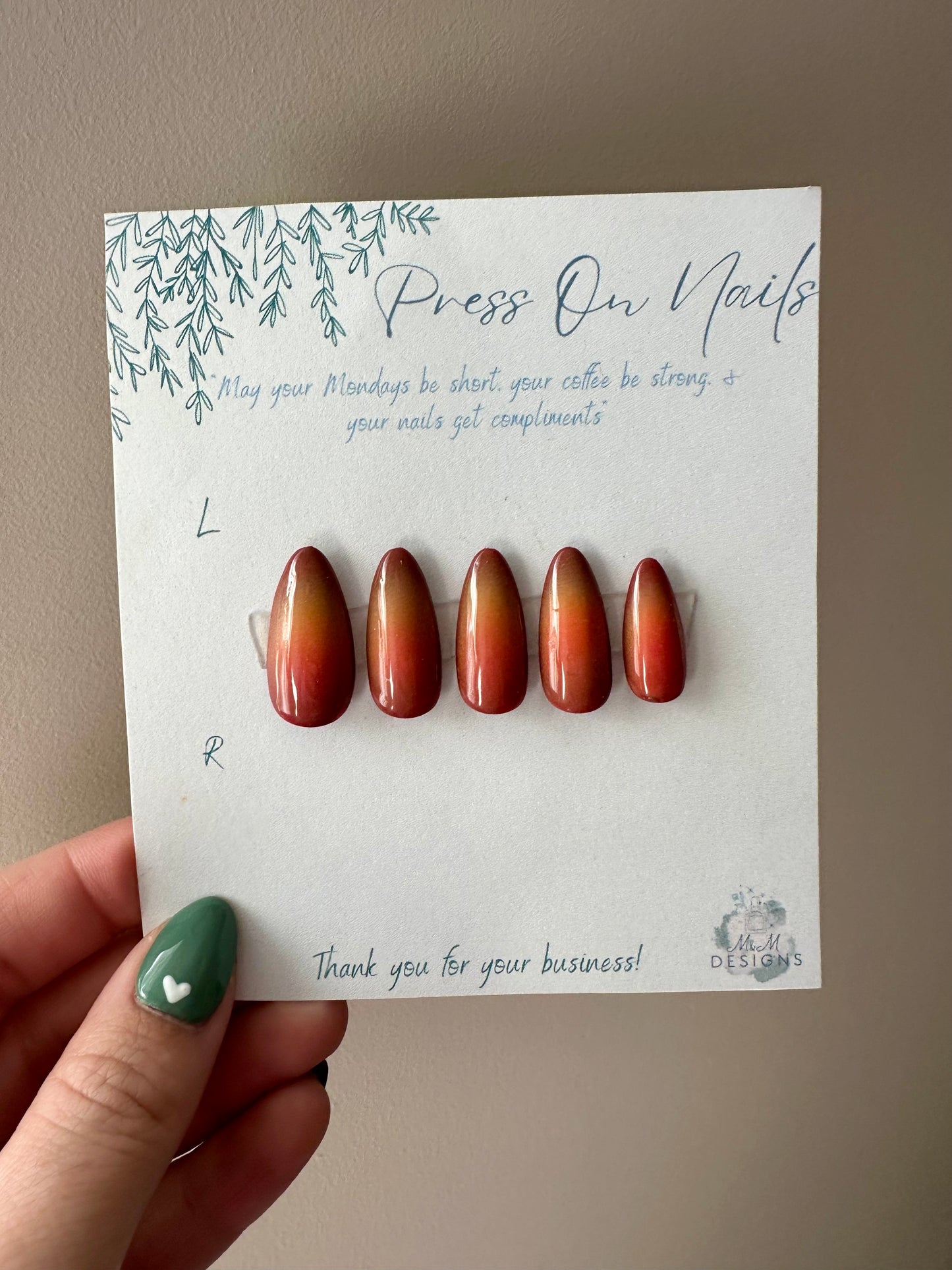 Fall Aura Nails